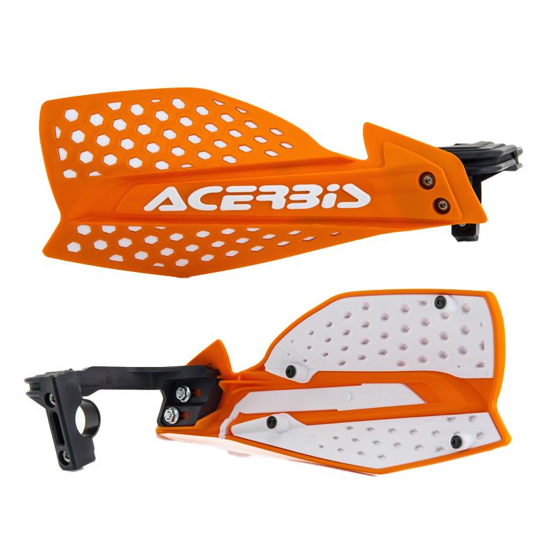 Acerbis X-Ultimate MX Handguards Kit Orange White Husaberg FE TE